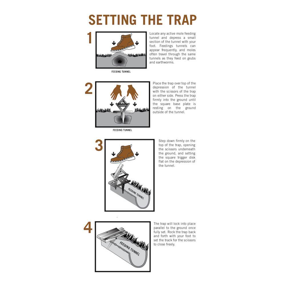 YARDDOG Mole Trap 46460