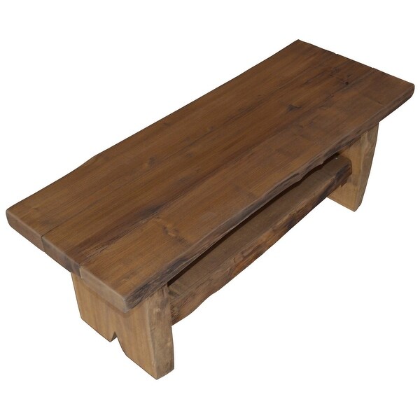 Live Edge Locust Wood Sunrise Thicket Coffee Table