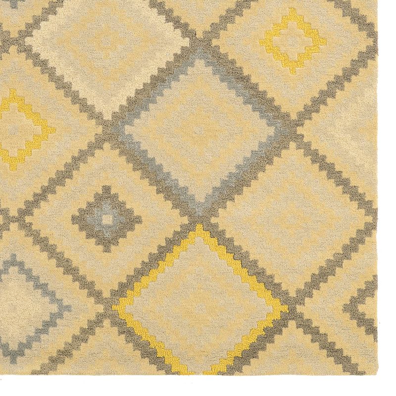 Linon Aspire Stitch Rug