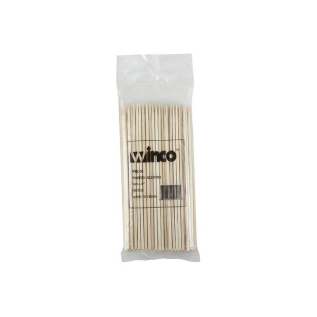 Winco Bamboo Skewers 100 Pieces