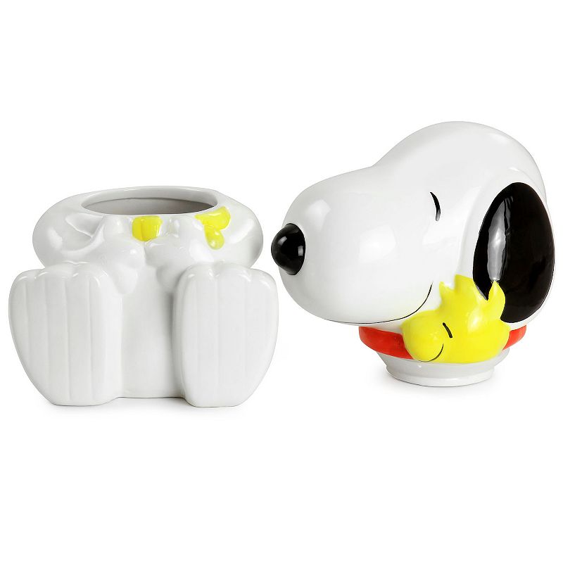 Gibson Peanuts Classic Snoopy Cookie Jar in White