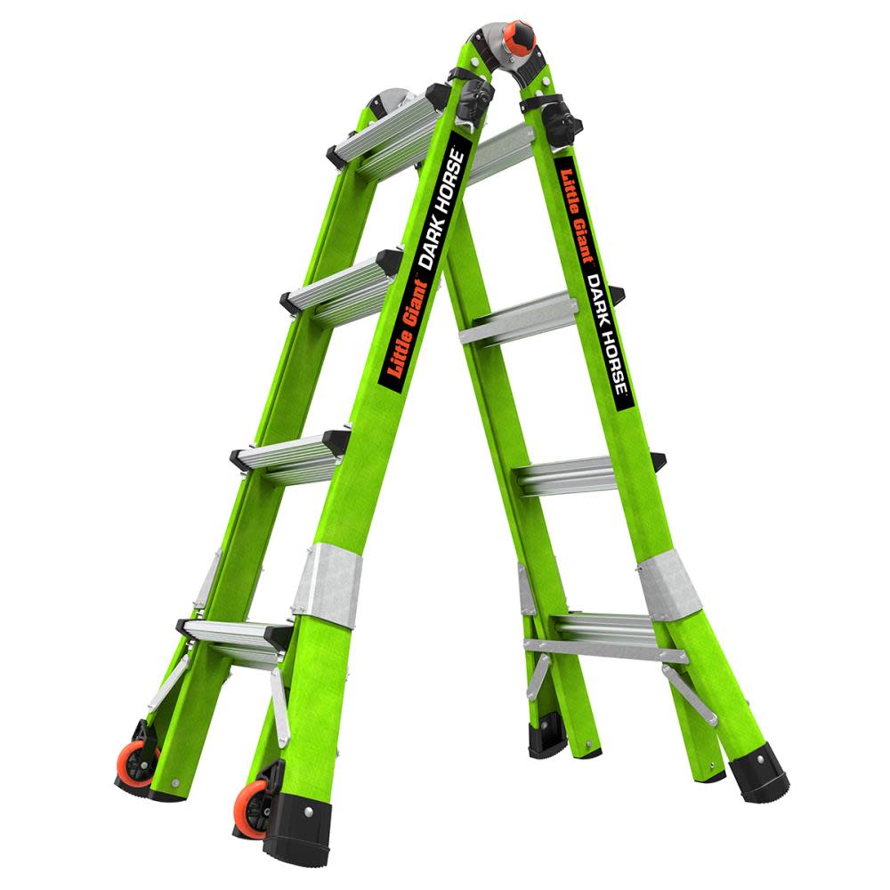 Little Giant Dark Horse 2.0 M17 Ladder Type 1A Brown Box