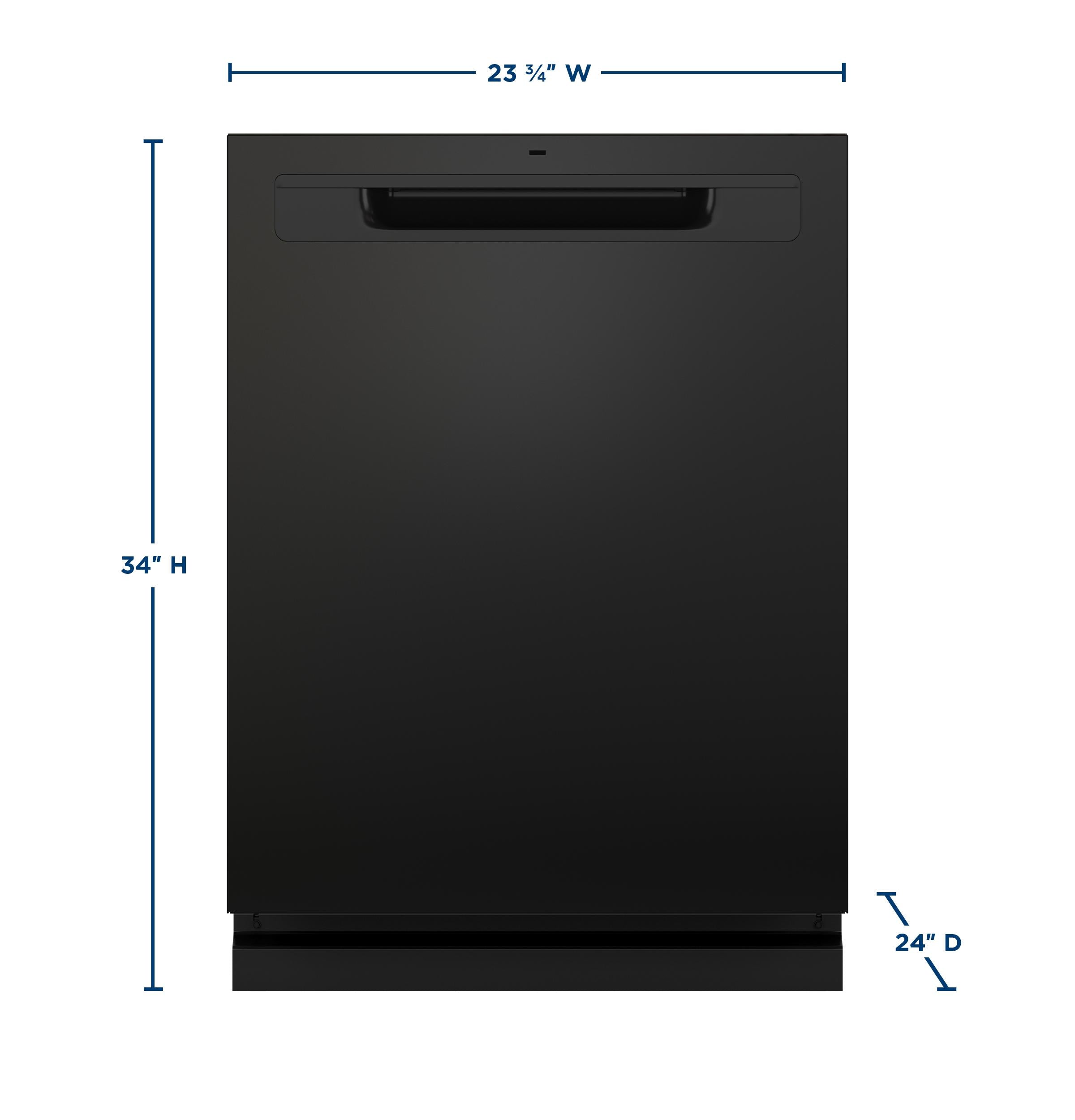 Ge Appliances GDP670SGVBB Ge® Top Control With Stainless Steel Interior Dishwasher With Sanitize Cycle