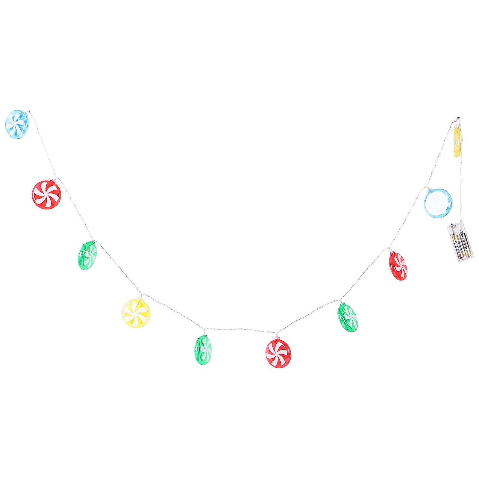 Christmas Candy String Light Festival Light Decoration Christmas Party Light String (1.5 Meter 10 Led)