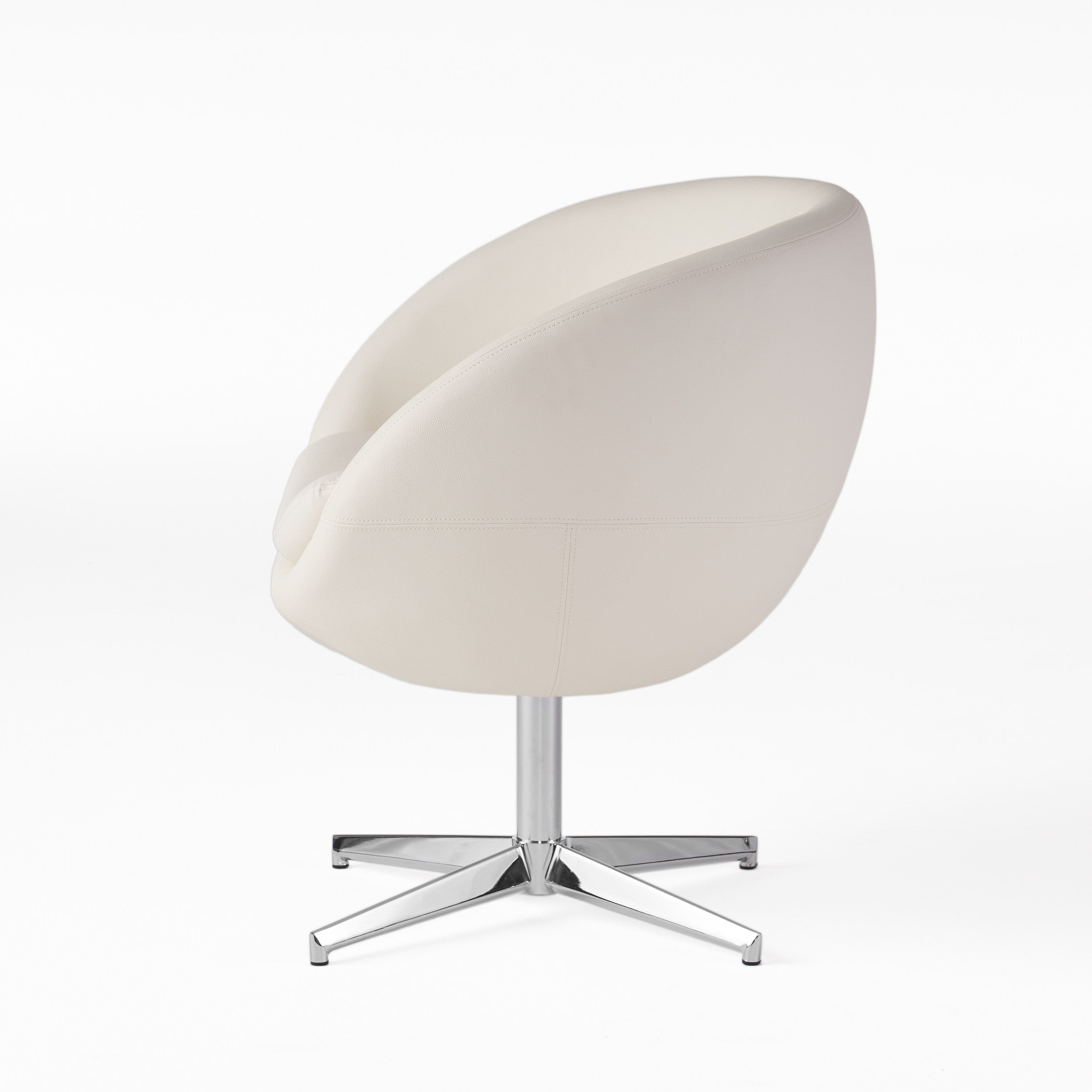 Sphera Modern Leather Swivel Chair