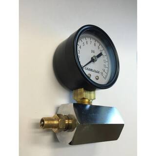 HOME-FLEX 15 psi Pressure Test Gauge 11-801-007