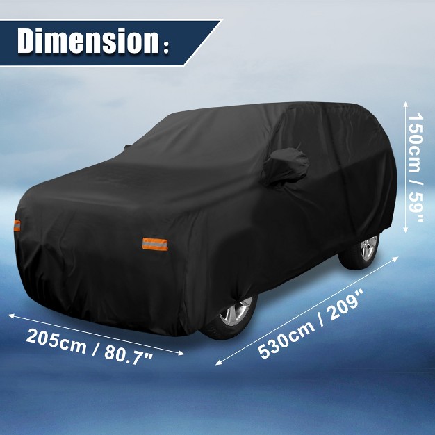 Unique Bargains Suv Car Cover For Chevrolet Tahoe 4 Door 2007 2020 Outdoor Waterproof Sun Rain Dust Wind Snow Protection