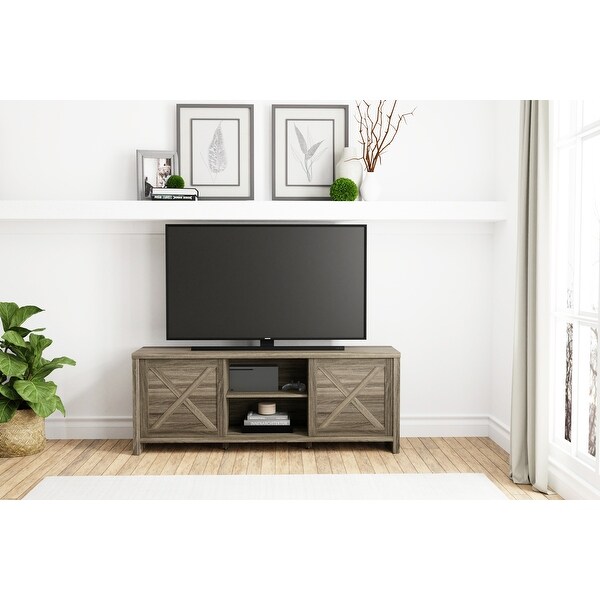 Living Essentials by Hillsdale Columbus Wood Entertainment Console