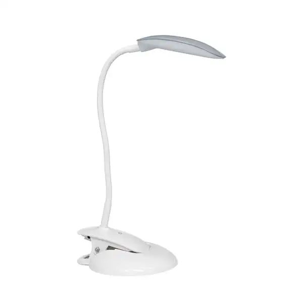 Simple Designs Flexi LED Rounded Clip Light - 7.25 × 6.5 × 16 in