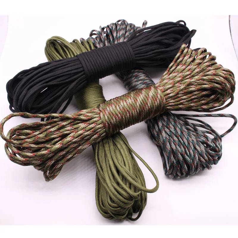 Jetsharks 31M DIY hand woven seven core survival outdoor adventure camping mountain climbing woven hand rope