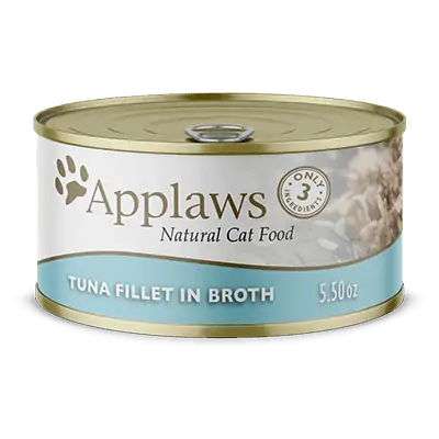 Applaws Additive Free Tuna Fillet Canned Cat Food