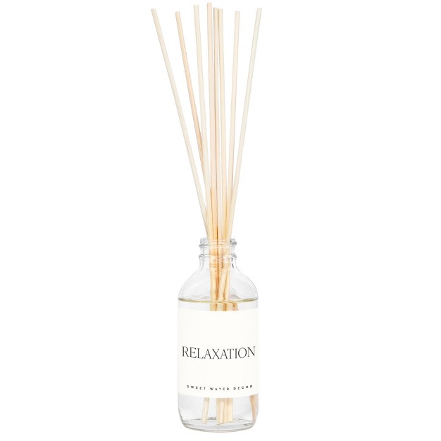 Sweet Water Decor Relaxation Clear Reed Diffuser 3 5oz