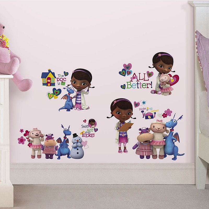 Disney Doc McStuffins Peel and Stick Wall Decals