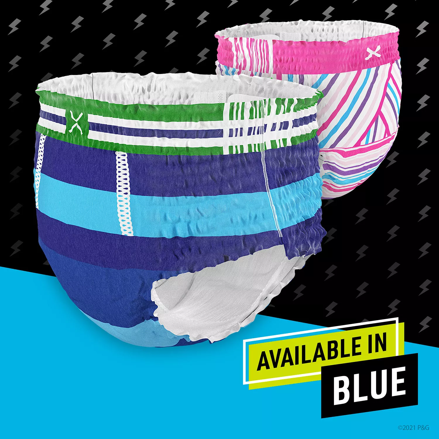 Ninjamas Nighttime Bedwetting Underwear for Girls， Size S/M (38 - 65 lbs.) - 44 ct.