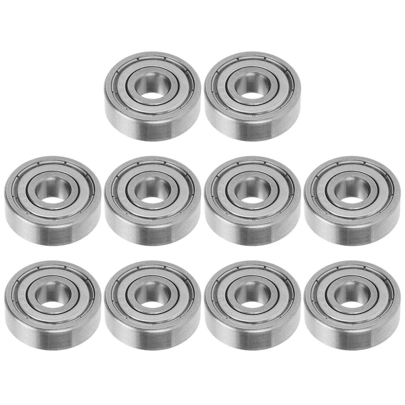 10pcs Ball Bearings Stainless Steel Wearresistant Quiet Skateboard Driver Accessories S628z