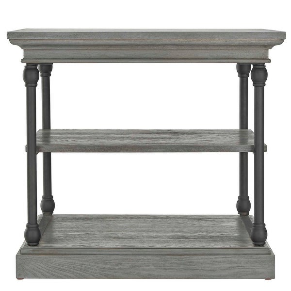 Barnstone Cornice Accent Storage Side Table by iNSPIRE Q Artisan