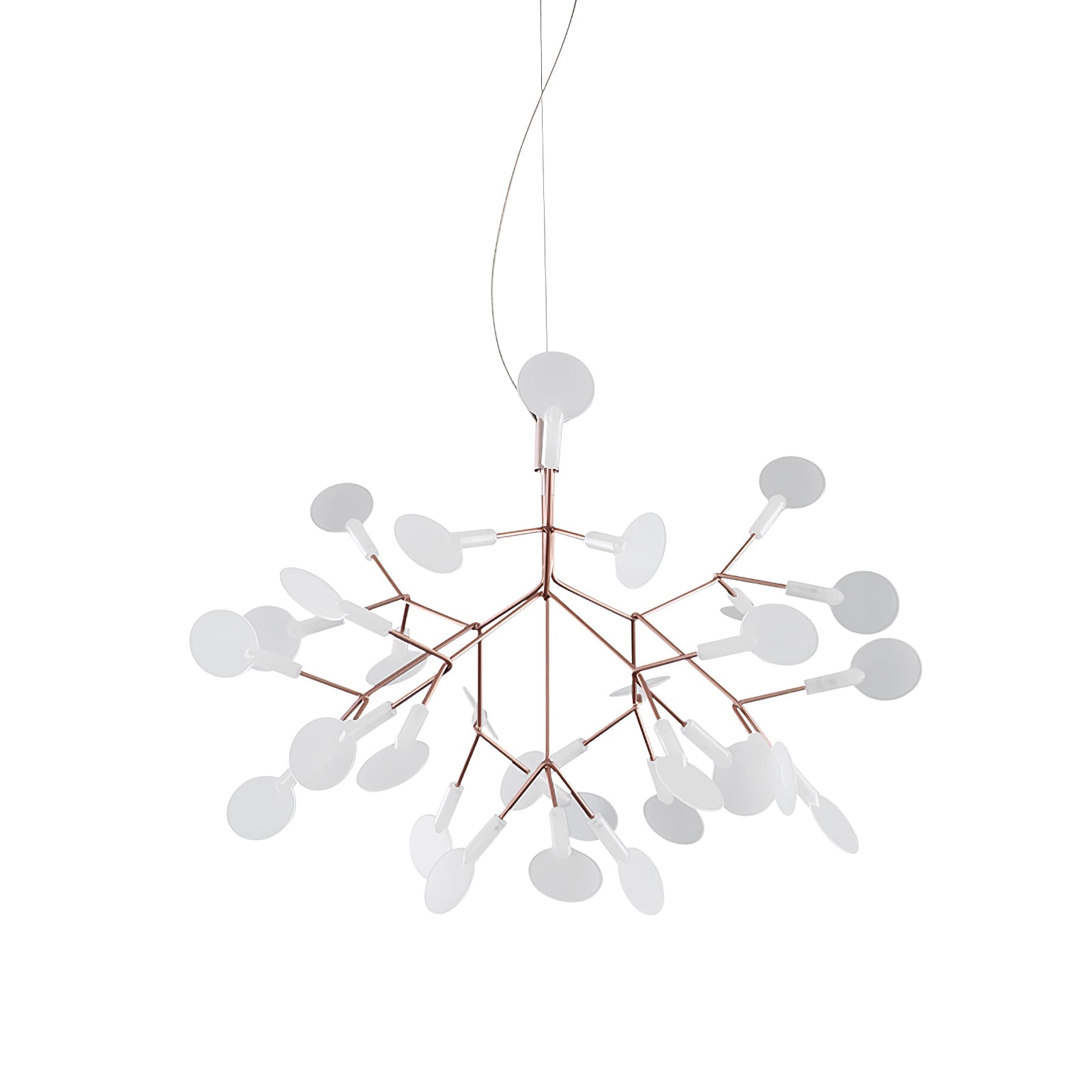 Rose Gold Firefly LED Chandelier