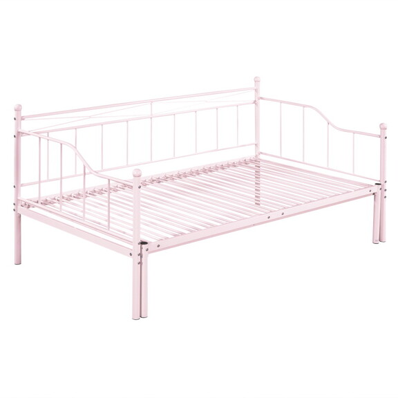 Twin Size Metal Daybed with Trundle  Daybed with S...