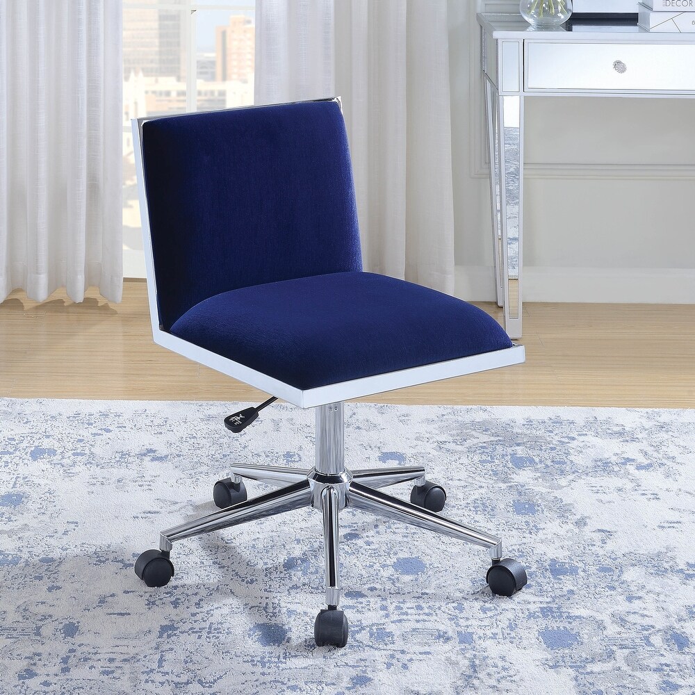 Ceto Contemporary Fabric Height Adjustable Office Desk Chair by Furniture of America