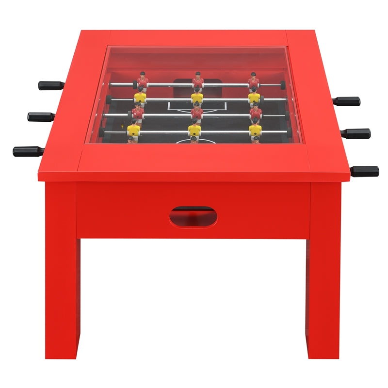 Picket House Furnishings Rebel Foosball Gaming Table in Red