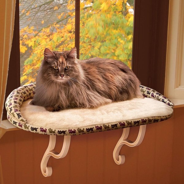 KandH Pet Products Deluxe Kitty Sill Cat Window Perch