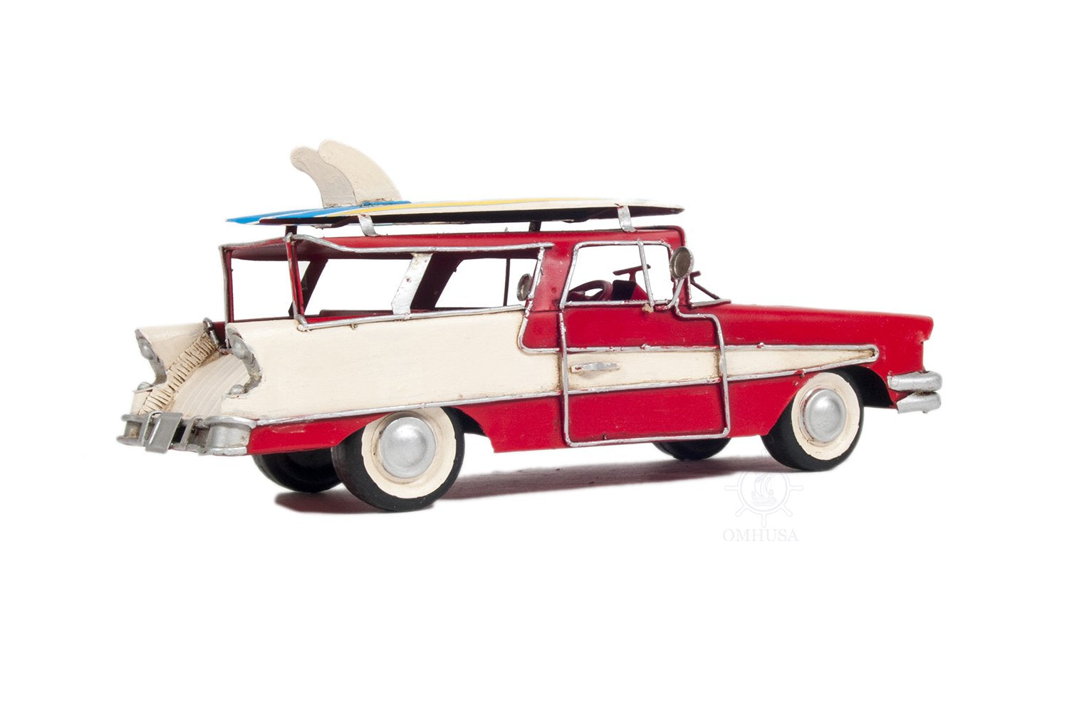 1957 Ford Country Squire Station Wagon Red