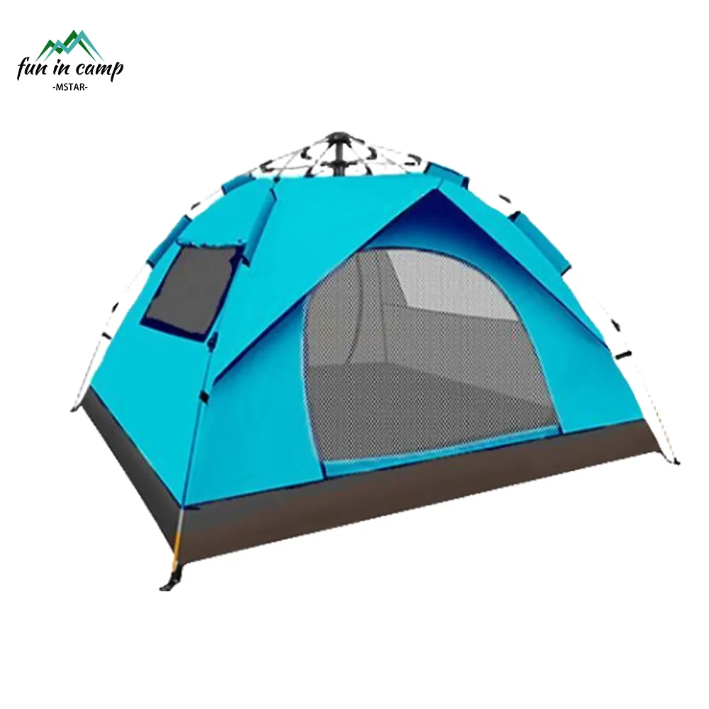 Quick Opening Camping Waterproof Tent Automatic Tent Camping Outdoor 3 4 People Automatic Tent Camp