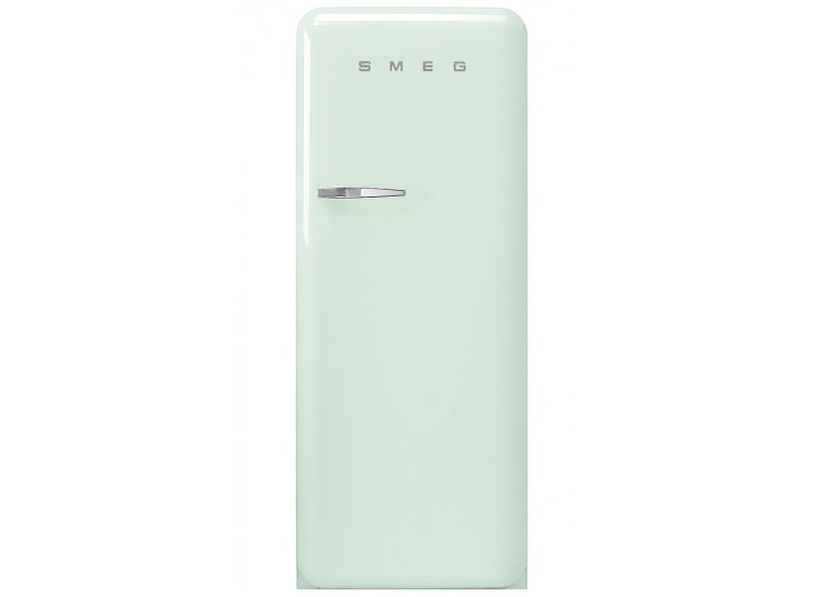 Smeg 50's Retro Style Aesthetic Pastel Green Right-Hinge Refrigerator