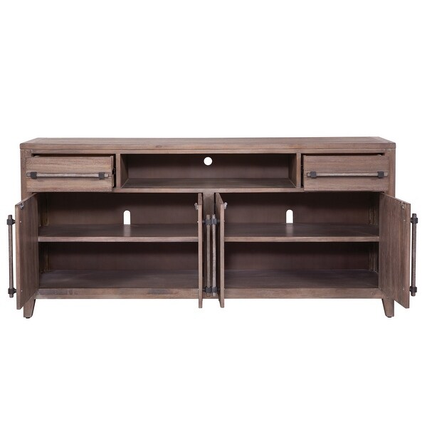 Asher 68-inch Rustic Finish TV Console by Greyson Living