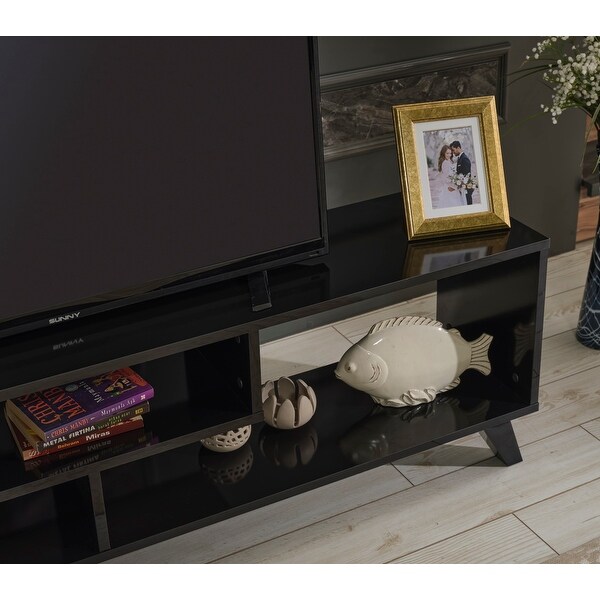 Pant Open Shelving Entertainment Centre TV Stand for TVs up to 80