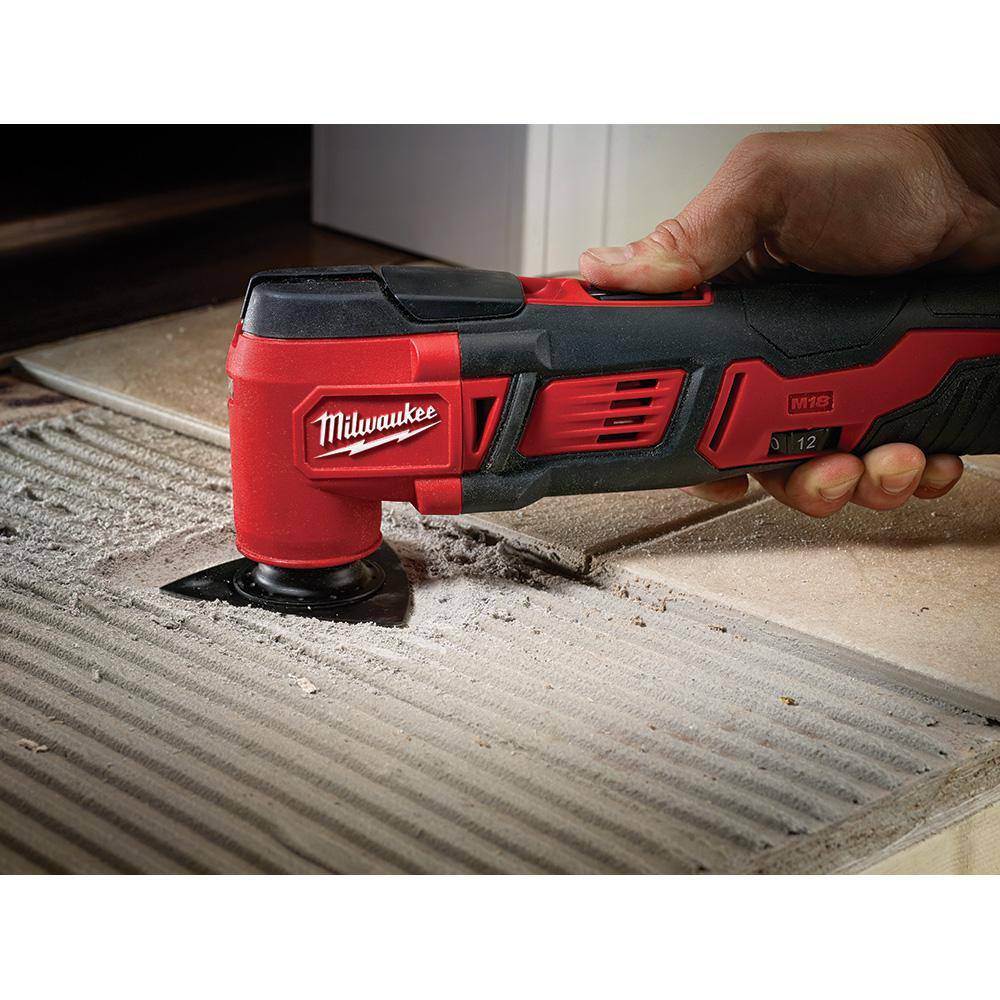 MW M18 18V Lithium-Ion Cordless HACKZALL Reciprocating Saw with Multi-Tool and 5.0 Ah Battery 2625-20-2626-20-48-11-1850