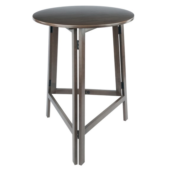 Winsome 16340 Torrence High Table  Oyster Gray F...