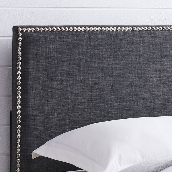 Basic Square Upholstered Adjustable Headboard - - 26260625