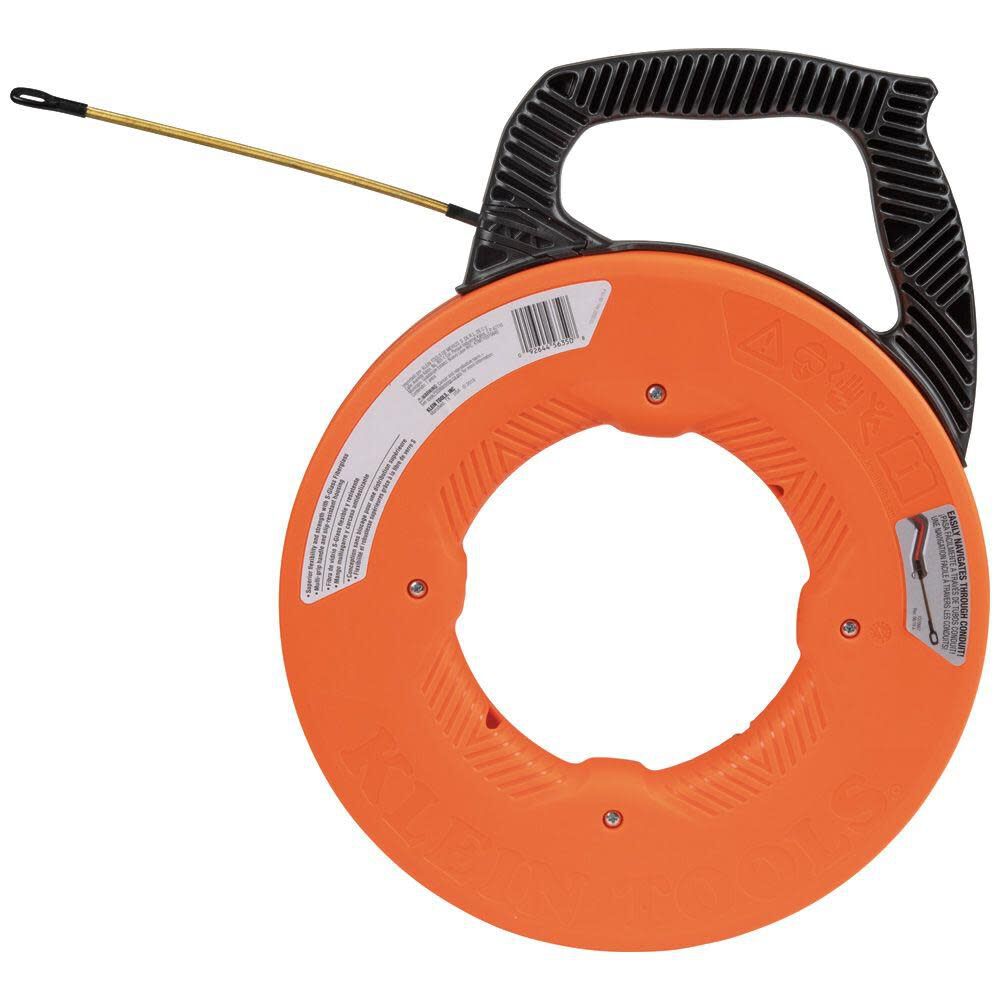 Klein Tools 50' Fiberglass Fish Tape w/ Leader 56350 from Klein Tools