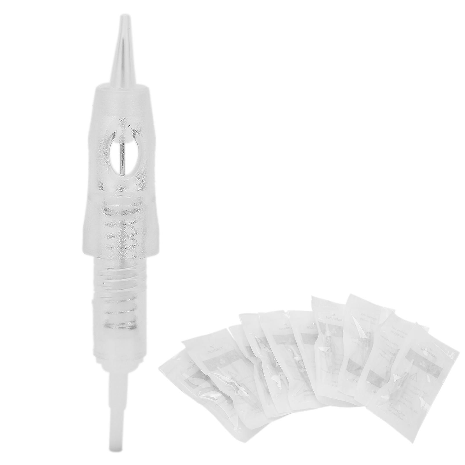 10pcs Disposable Microblading Cartridge Needles Eyebrow Lip Tattoo Needle Set Accessory3rp