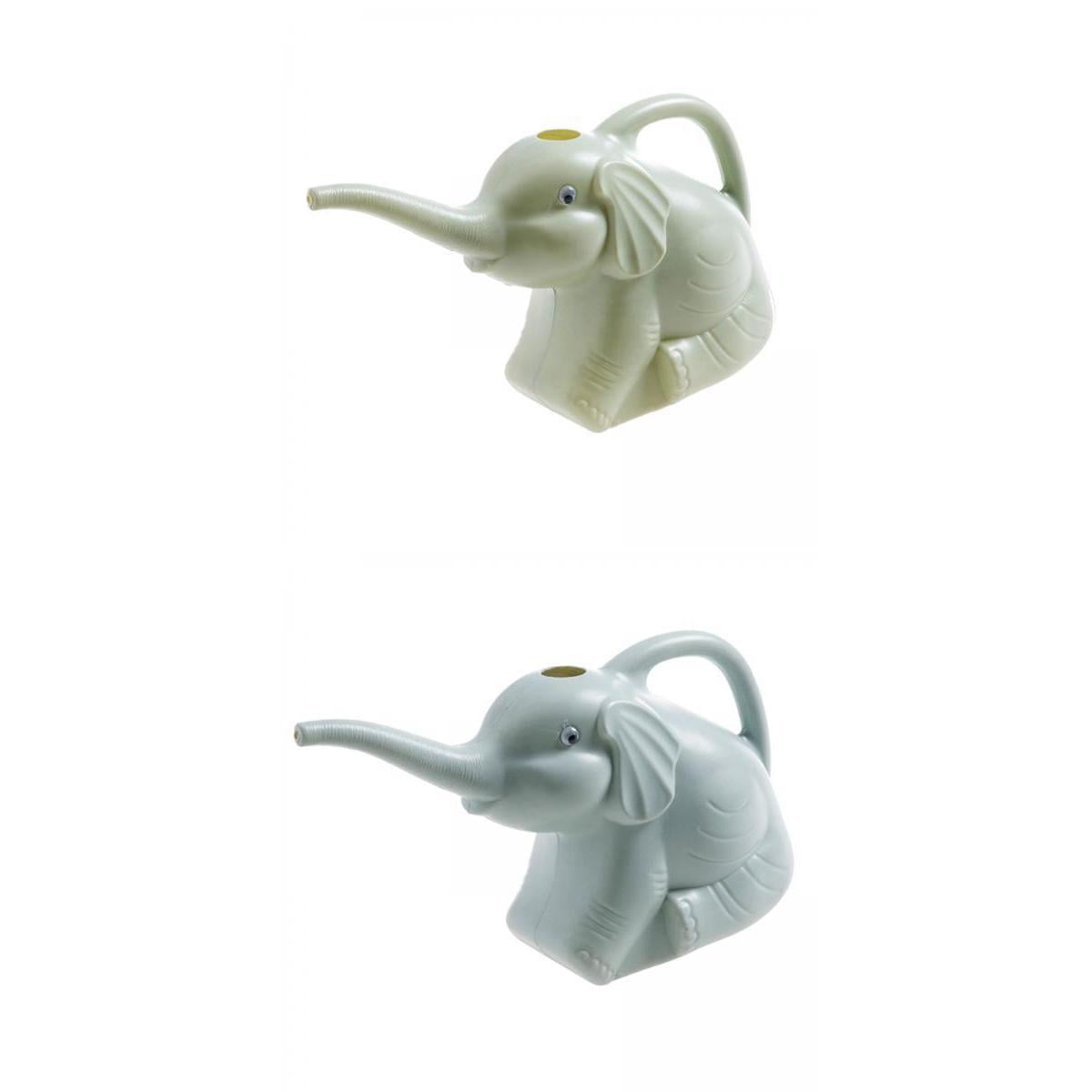 2pcs Elephant Watering Can Indoor Sprinkling Pot for Bonsai Succulent Plants