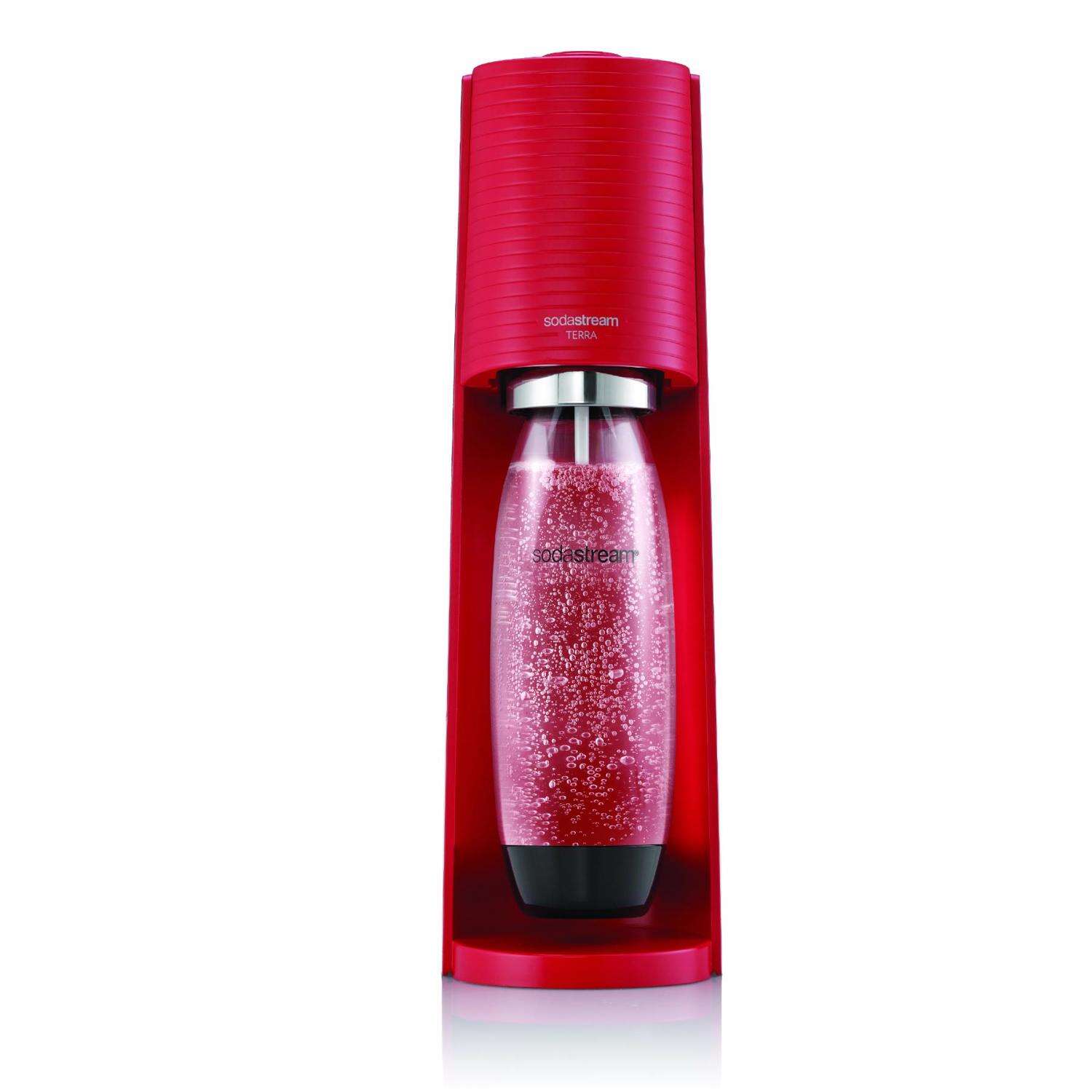 SodaStream Terra Red 1 L Soda Maker 1 pk