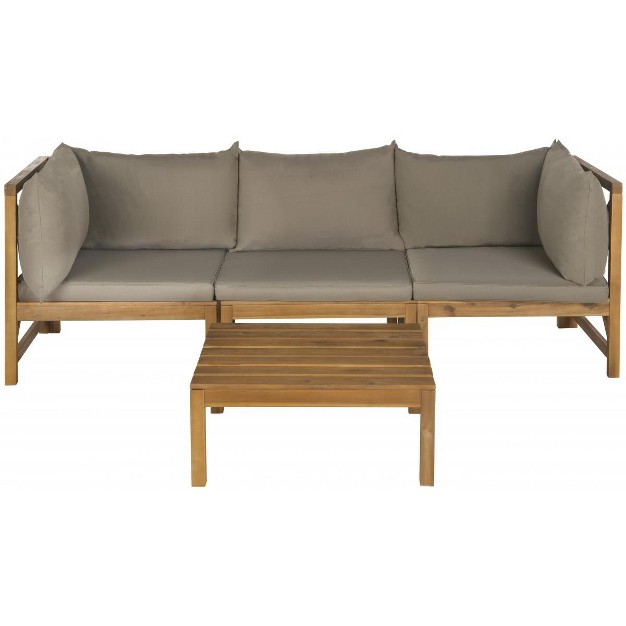 Lynwood Modular Patio Outdoor Sectional Set Safavieh