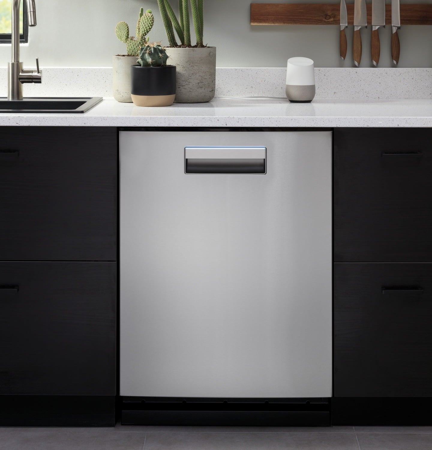 Haier QDP555SYNFS Haier Smart Top Control With Stainless Steel Interior Dishwasher With Sanitize Cycle