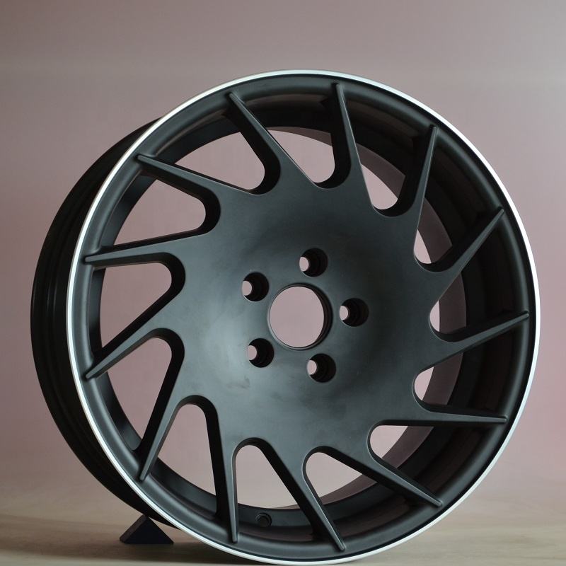 Black Machined Face Aftermarket oy Rims  18~22 inch 5x114/120 Passenger Car Wheels Direct Factory