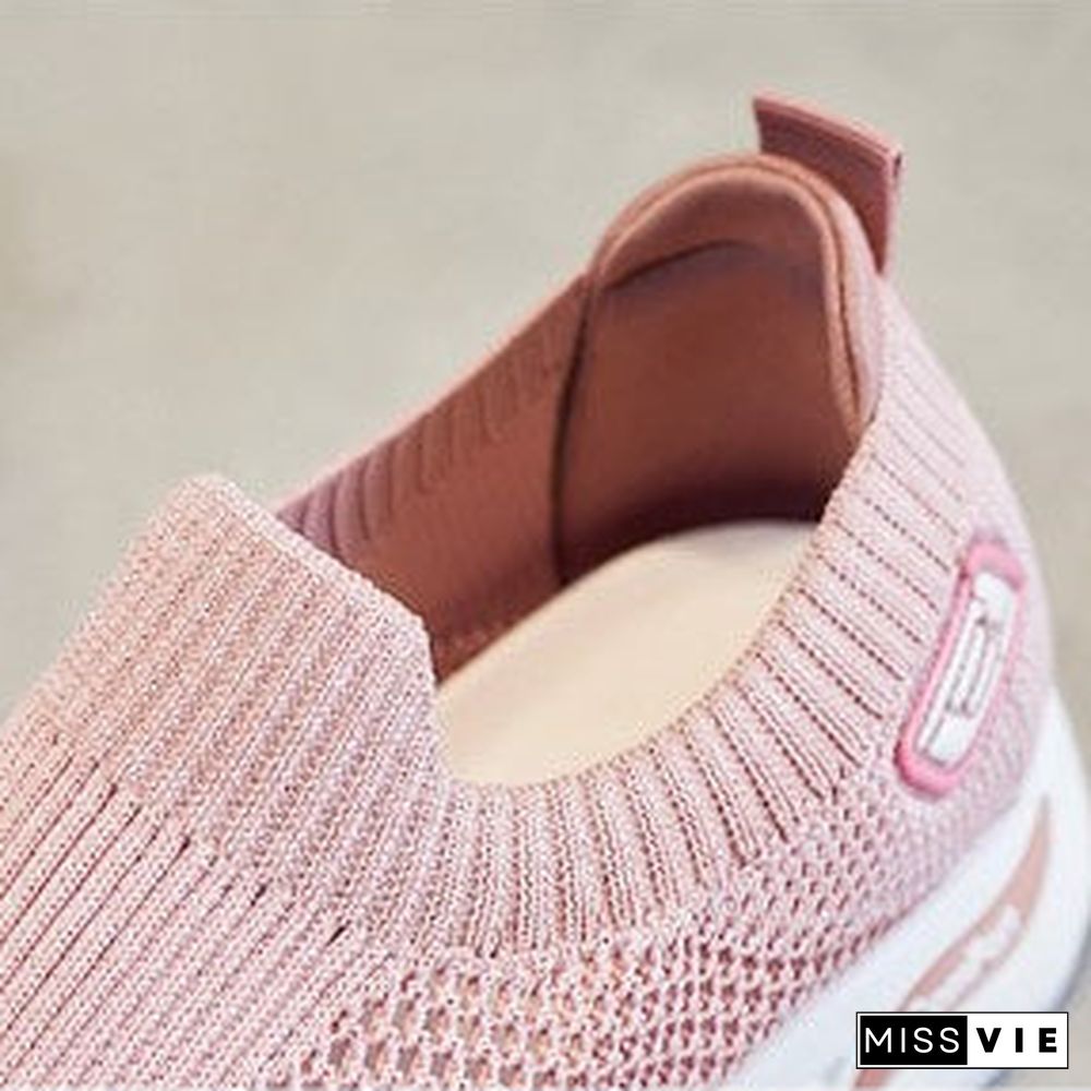 Women's Hollow Mesh Breathable Soft Sole Fashion Casual Sneakers