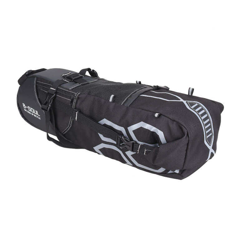 12L Bike Luggage Bag Large Capacity Bicycle Saddle Tail Seat Waterproof Storage Bags Cycling Rear Packing Panniers