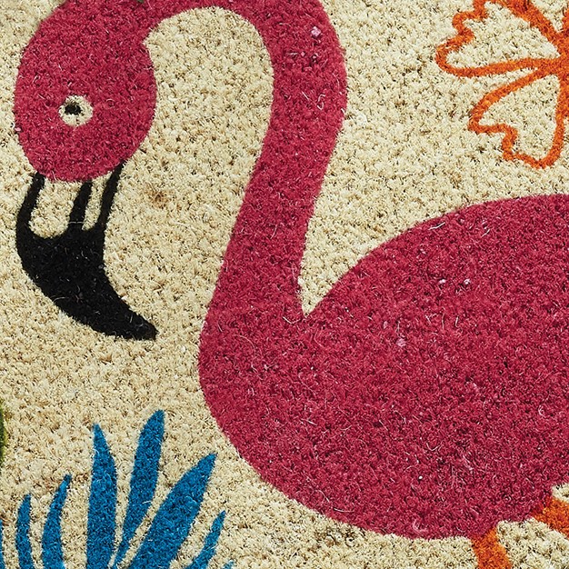 Split P Flamingo Coir Doormat Beige 1 x27 6 x27 x27 x2 x27 6 x27 x27