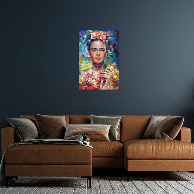 Frida By Leon Devenice Unframed Wall Canvas Icanvas