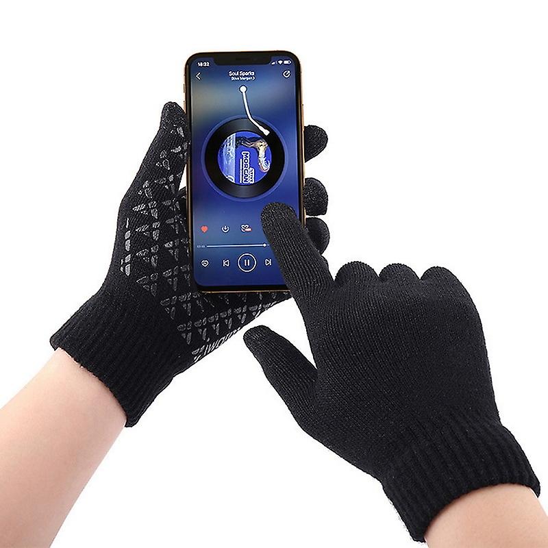 Winter Gloves For Men Women Touchscreen Warm Outdoor Cycling Driving Motorcycle Cold Gloves Unisex Windproof Non-slip Gloves