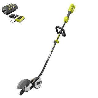 RYOBI 40V Expand-It Cordless Battery Attachment Capable Edger with 4.0 Ah Battery and Charger RY40226-EDG