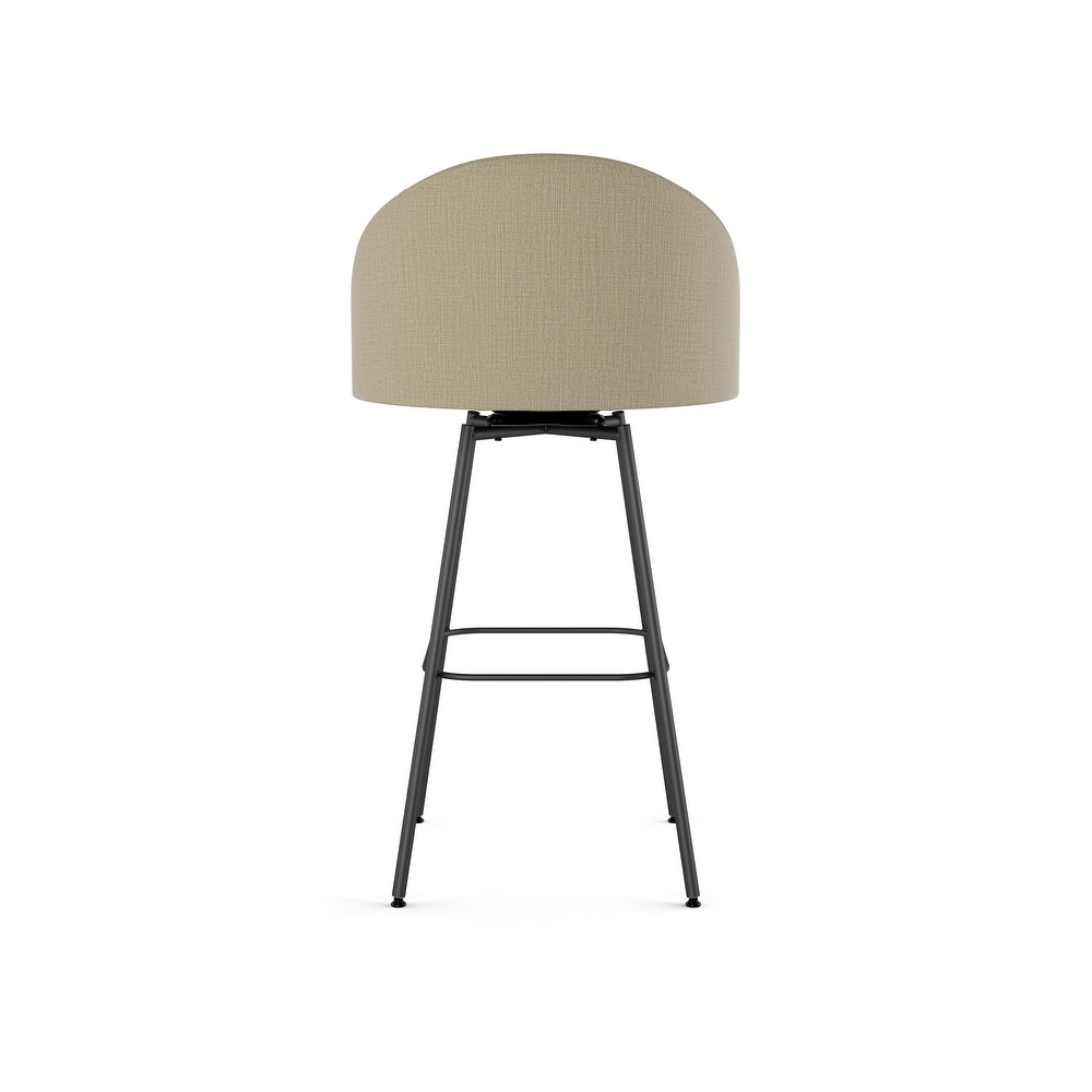 Amisco Nelly Swivel Counter and Bar Stool