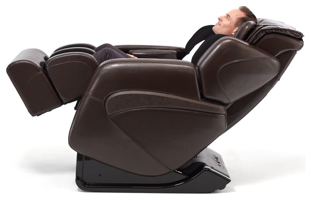 Jin Deluxe L Track Massage Chair w/ Zero Gravity   Contemporary   Massage Chairs   by Johnson Wellness  Houzz