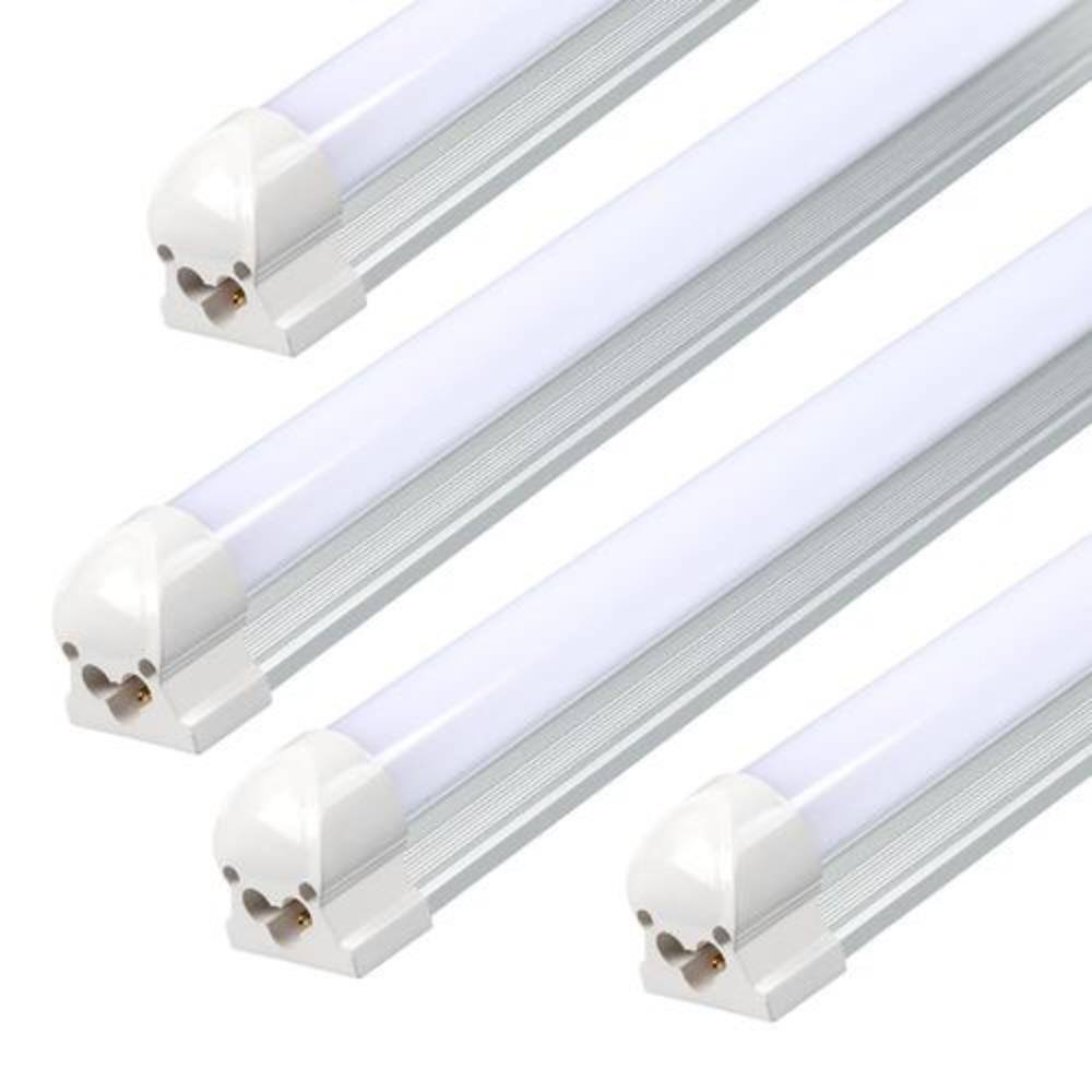 BEYOND LED TECHNOLOGY 30-Watt Equivalent 48 in. Linear Tube LED Light Bulb 4000K (4-Pack) 153837-1