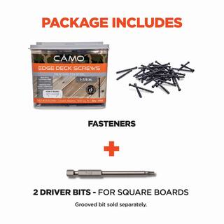 CAMO 1-78 in. 316 Stainless Steel Trimhead Deck Screw (1750-Count) 0345219S